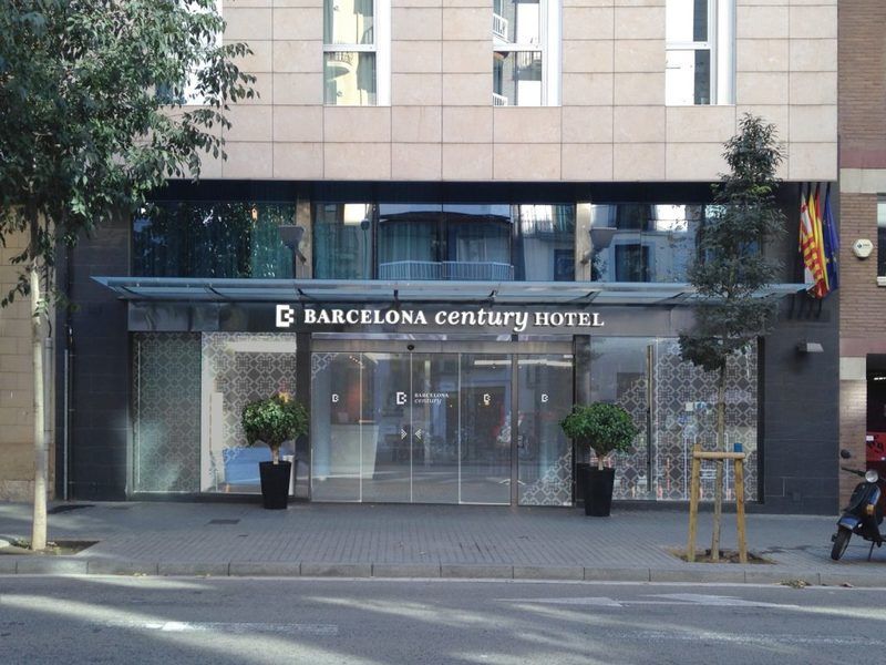 Barcelona Century Hotel Exterior foto